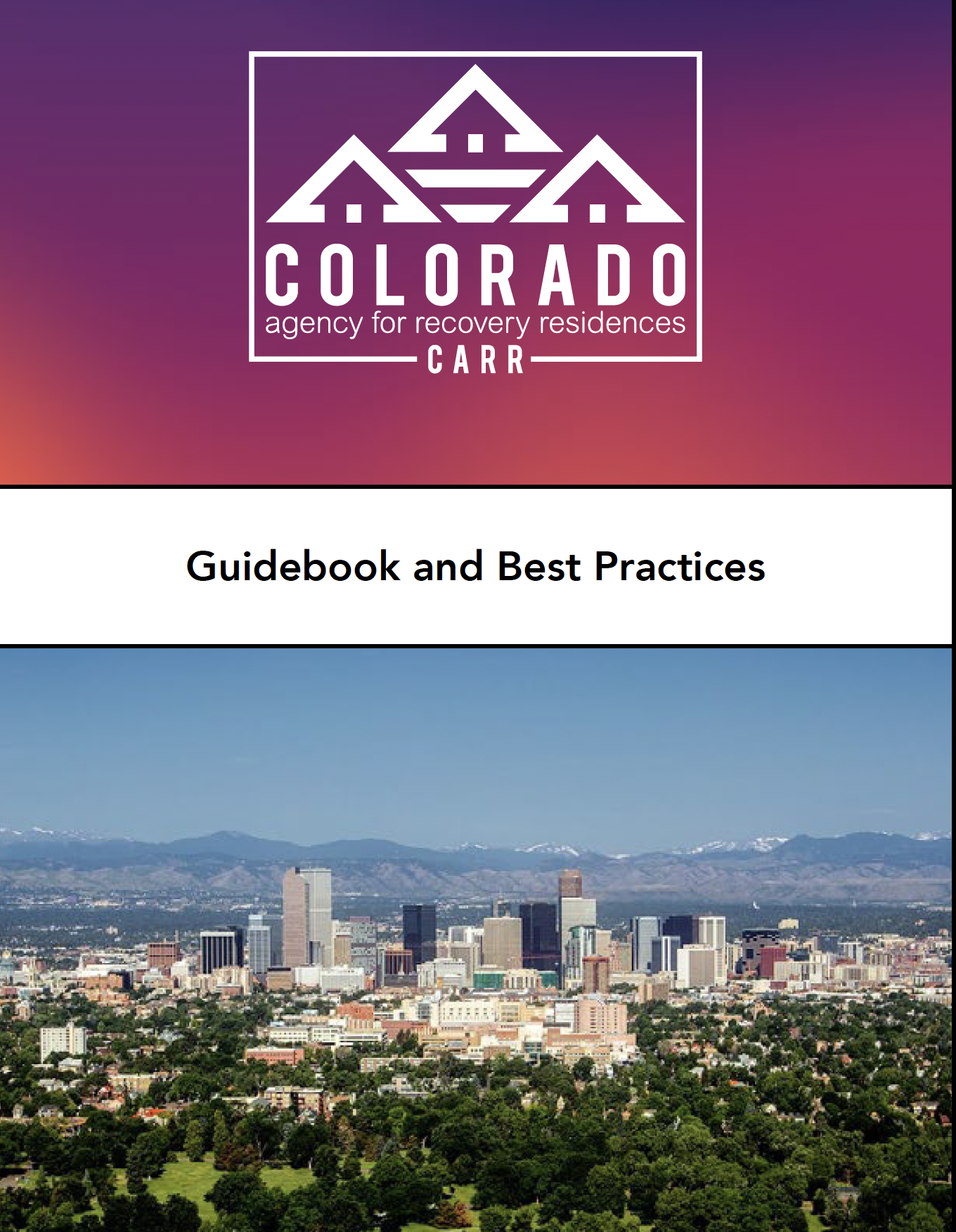 2025 CARR Guidebook and Best Practices Cover Page